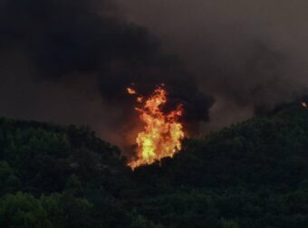 Φωτιά στη Μάνδρα: Καλύτερη η εικόνα από το μέτωπο – Υπό έλεγχο αυτή την ώρα