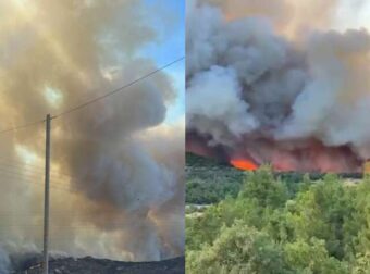 Πυρκαγιά στην Αλεξανδρούπολη: Νέο μήνυμα από το 112 – Εκκένωση ακόμη δύο οικισμών