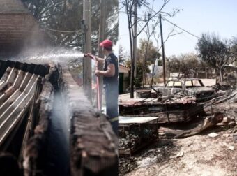 Εικόνες βιβλικής καταστροφής: Απόγνωση, τέφρα και δάκρυα στην επόμενη ημέρα της μεγάλης καταστροφής