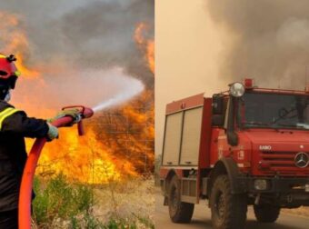 Φωτιά στην Κύπρο: Πυροσβέστες ψάχνουν για τυχόν παγιδευμένα άτομα στο Δάλι