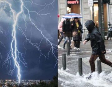 Ετοιμαστείτε, έρχονται βροχές και ισχυρές καταιγίδες: Τέλος μπάνια και παραλίες, κακά μαντάτα για τον καιρό