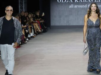 Σοφία Παθέκα: Περπάτησε στην Athens Fashion Week μαζί με τον Γιώργο Ντάβλα